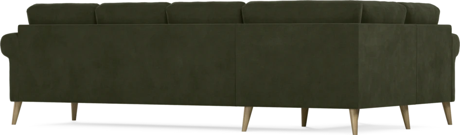 Eden - Hörnsoffa, 1+3-sits - Grön