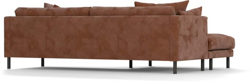 Harper - 4-sits med schäslong XL vänster - Orange