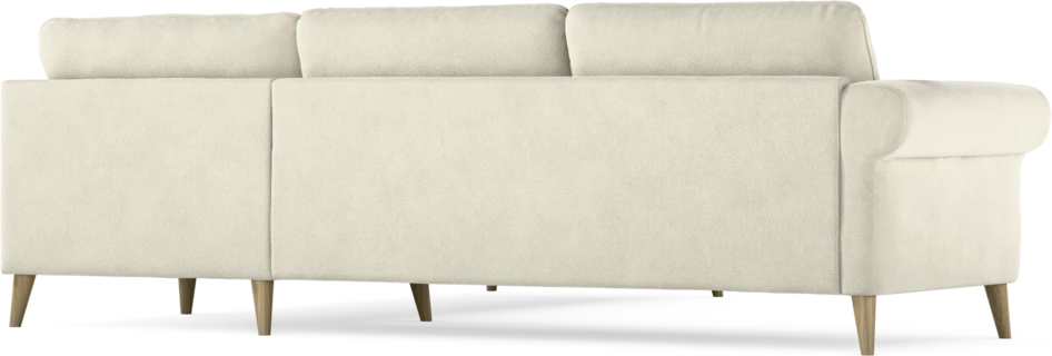 Bridge - Hörnsoffa, 2+2-sits - Vit