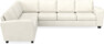 Friday - Hörnsoffa, 2+3-sits - Vit