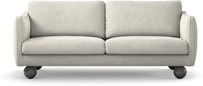 Madison Lux - 3-sits soffa - Vit