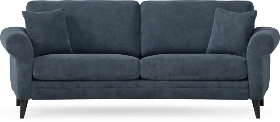 Eden - 2,5-sits soffa svängd - Blå