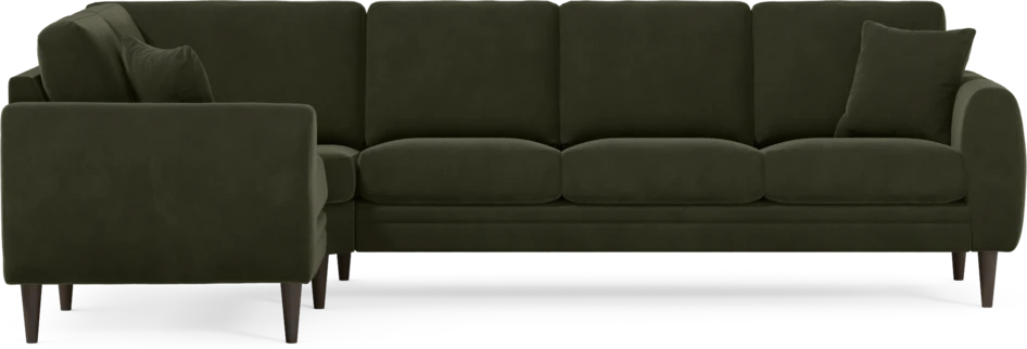 Eden - Hörnsoffa, 1+3-sits - Grön