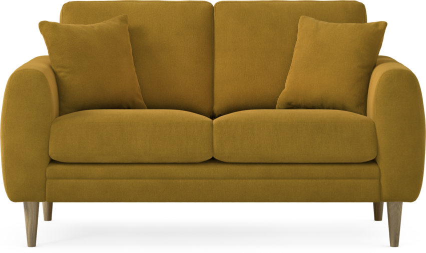 Eden - 2-sits soffa - Gul