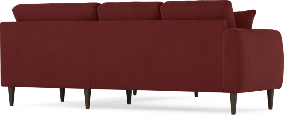 Eden - Hörnsoffa, 2+2-sits - Röd