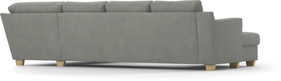Friday - 3-sits soffa med schäslong vänster och divan höger - Grå