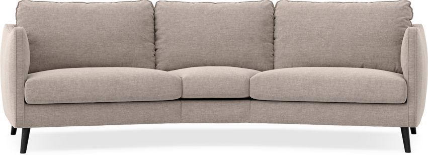 Madison - 3-sits soffa svängd, 90 cm - Beige