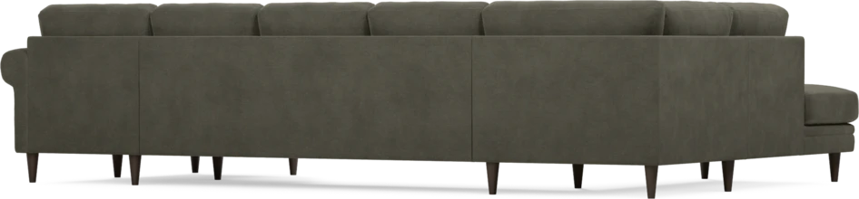 Eden - 3-sits soffa med divan vänster och schäslong höger - Grå