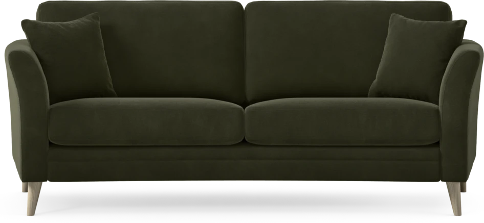 Eden - 2,5-sits soffa svängd - Grön
