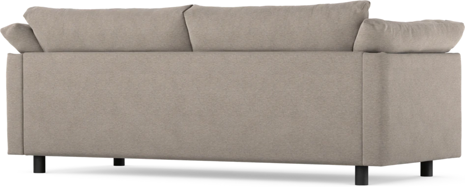 Cherrie - 2,5-sits soffa, hel dyna, fast klädsel - Beige