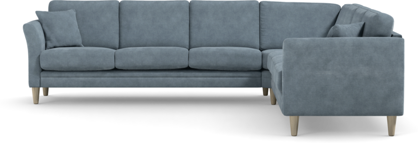 Eden - Hörnsoffa 3+3 - Blå