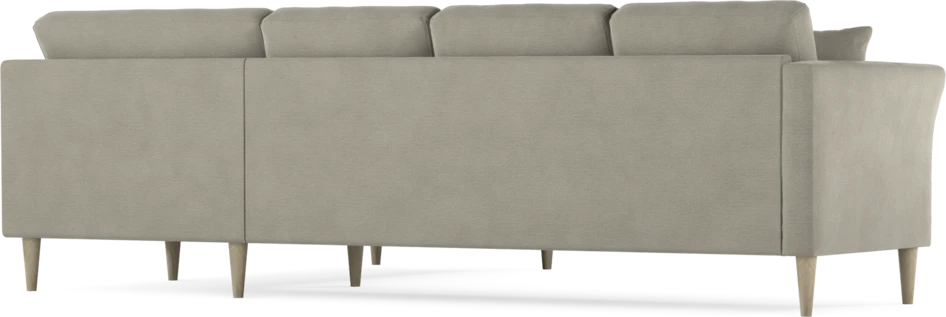 Eden - Hörnsoffa, 3+2-sits - Brun