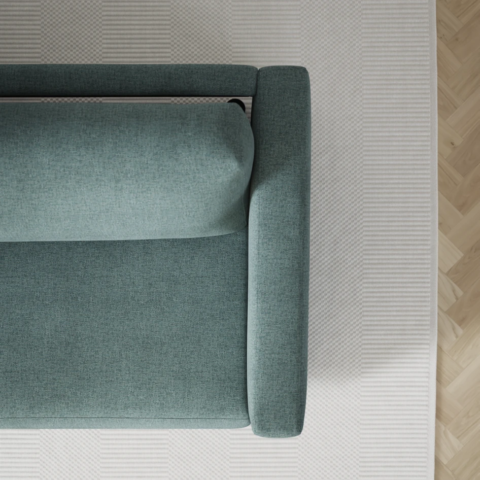 Lindö - Bäddsoffa 3-sits  - Blå