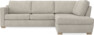 Friday - 2,5-sits soffa med divan höger - Beige