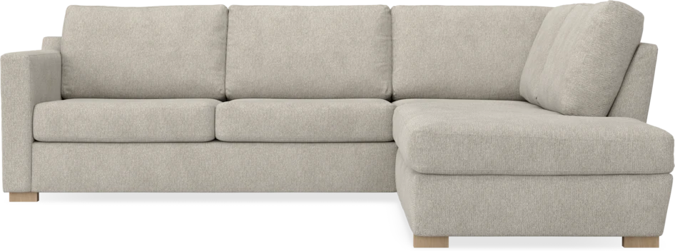 Friday - 2,5-sits soffa med divan höger - Beige