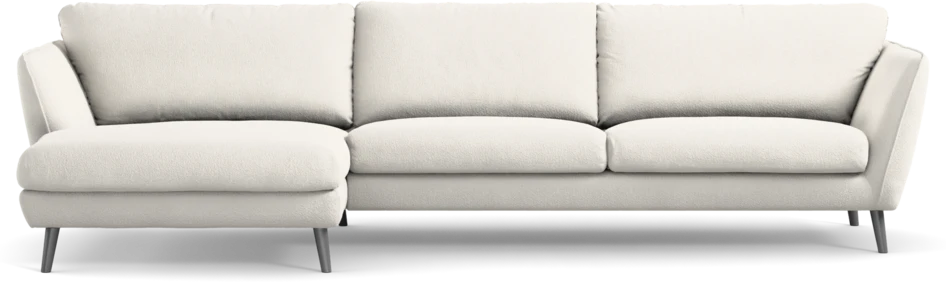 Madison Lux - 3-sits soffa med schäslong vänster - Beige