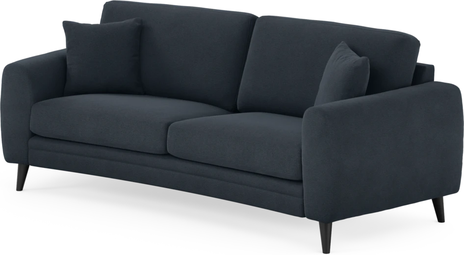 Eden - 2,5-sits soffa svängd - Blå