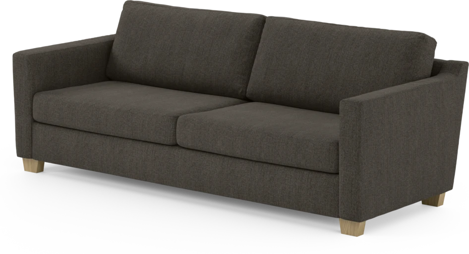 Friday - 3-sits soffa - Brun