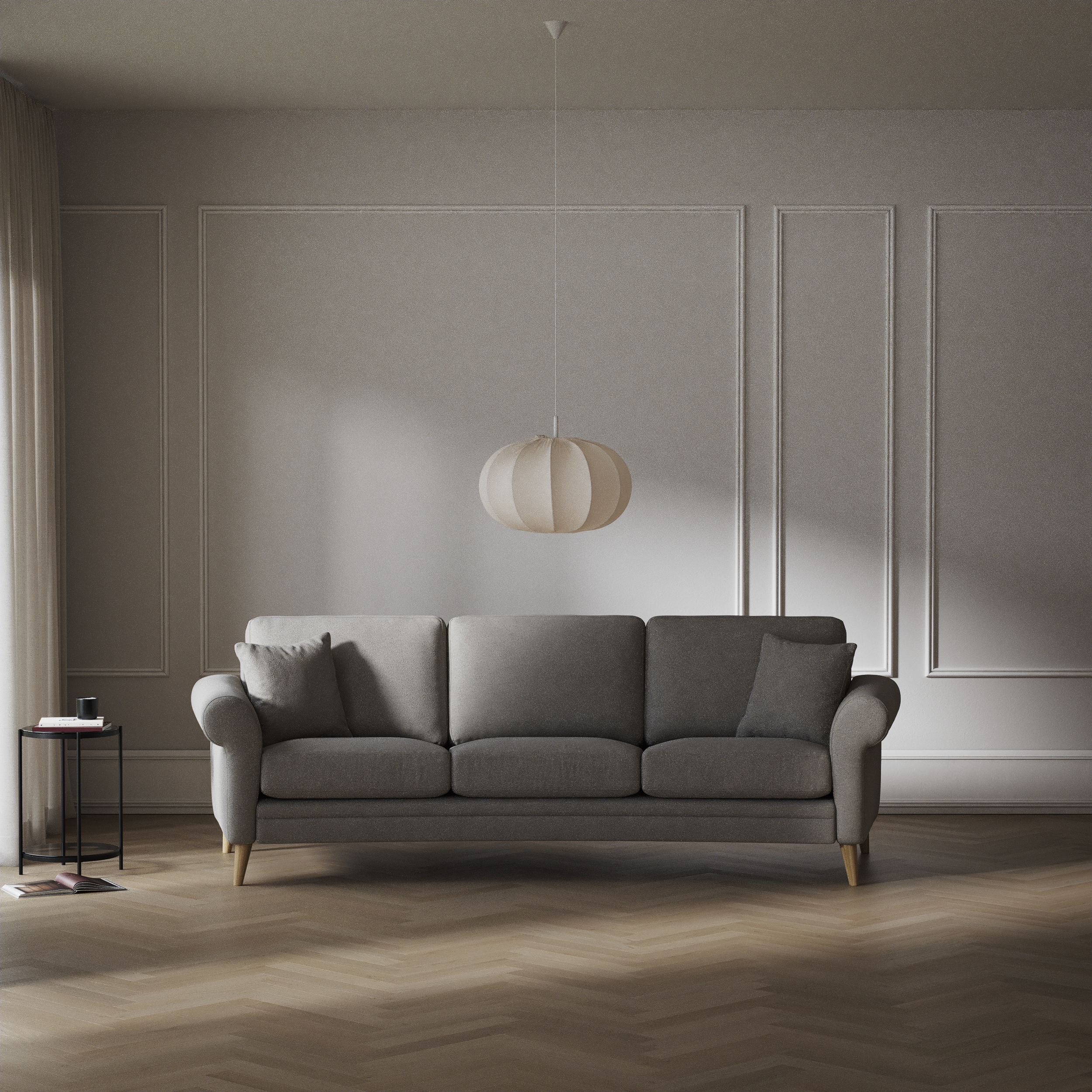 Eden - 3-sits soffa svängd - inspiration