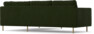 Madison Lux - 2-sits soffa med divan höger - Grön