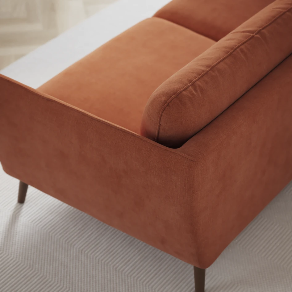 Madison Lux - Hörnsoffa 2+3-sits, hörn 2 - Orange