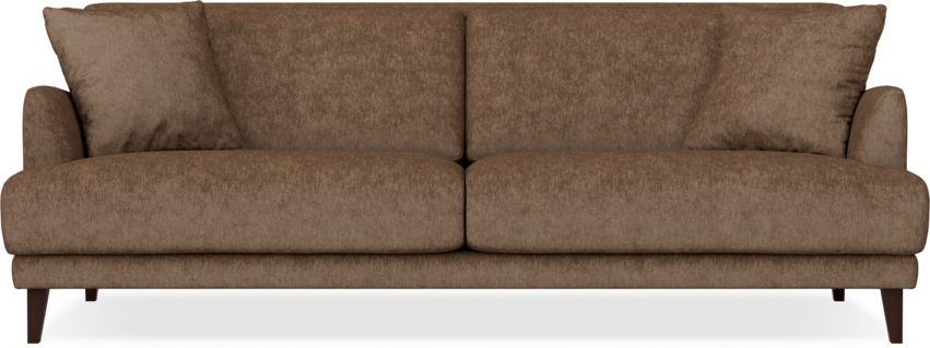 Macy Lux - 3-sits soffa - Brun
