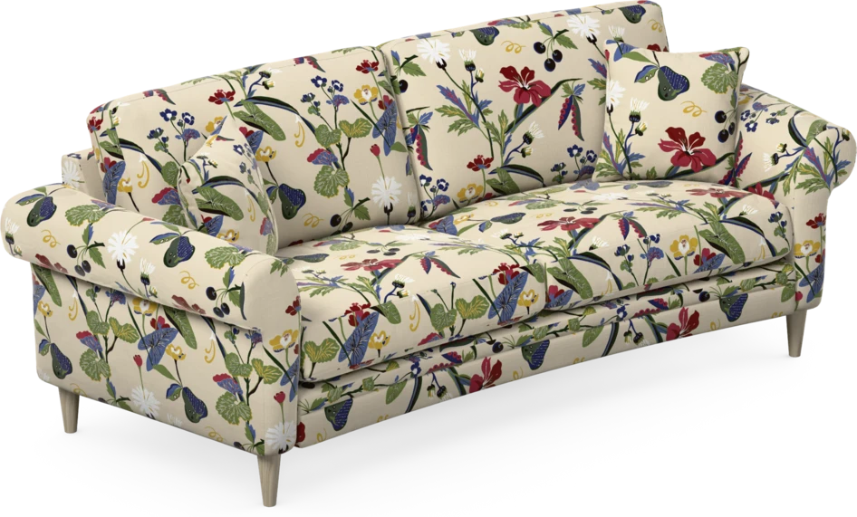 Eden - 2,5-sits soffa svängd - Flerfärgad
