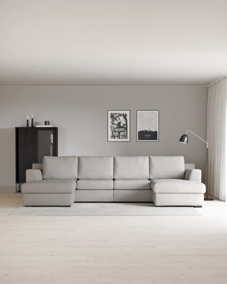 Friday - 2-sits soffa med två schäslonger - inspiration