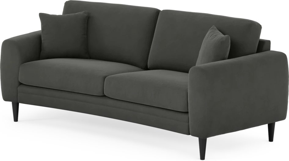 Eden - 2,5-sits soffa svängd - Grå