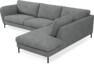 Madison Lux - 3-sits soffa med divan höger - Vit
