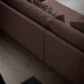 Harper - 3-sits soffa med divan vänster - Rosa