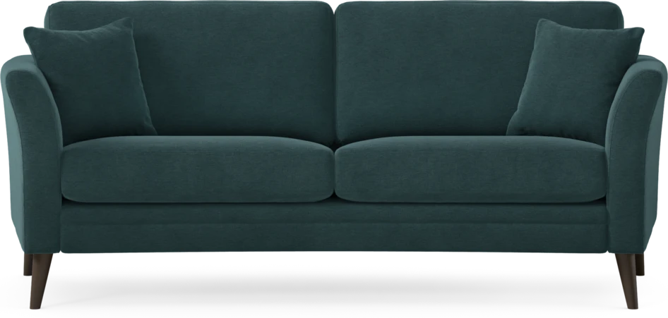 Eden - 2,5-sits soffa svängd - Blå