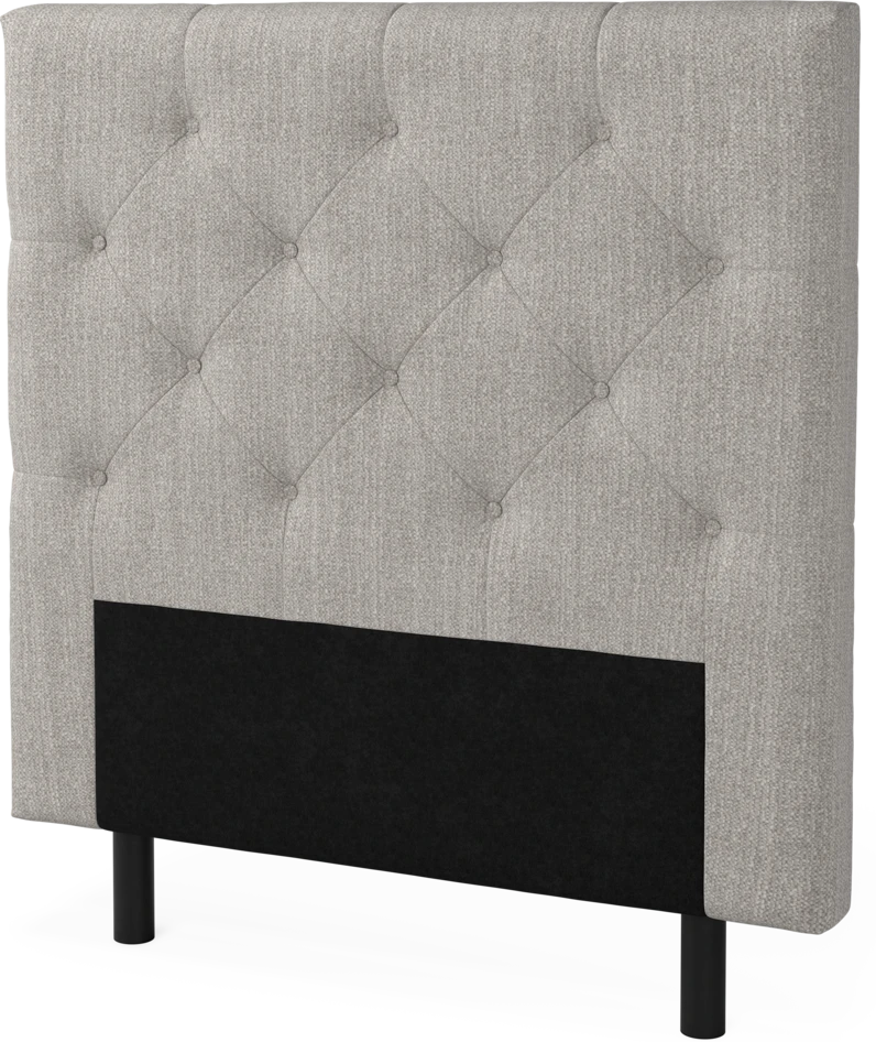 Delux Pikerad Låg - Sänggavel, 90-210 cm