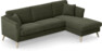 Eden - 2,5-sits soffa med schäslong - Grön