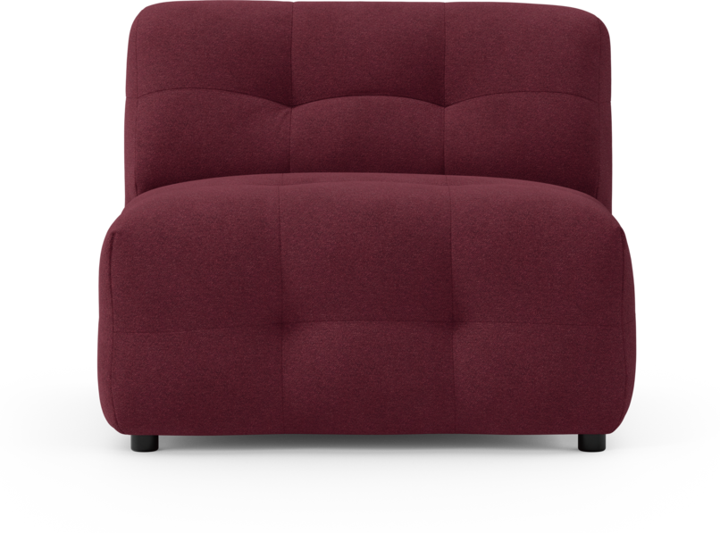 Bella - 1-sits utan armstöd - Röd