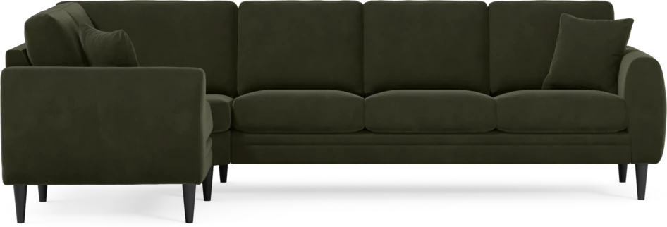 Eden - Hörnsoffa, 1+3-sits - Grön