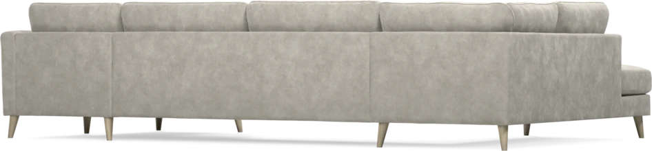 Bridge - 3-sits soffa med divan vänster och schäslong höger - Grå