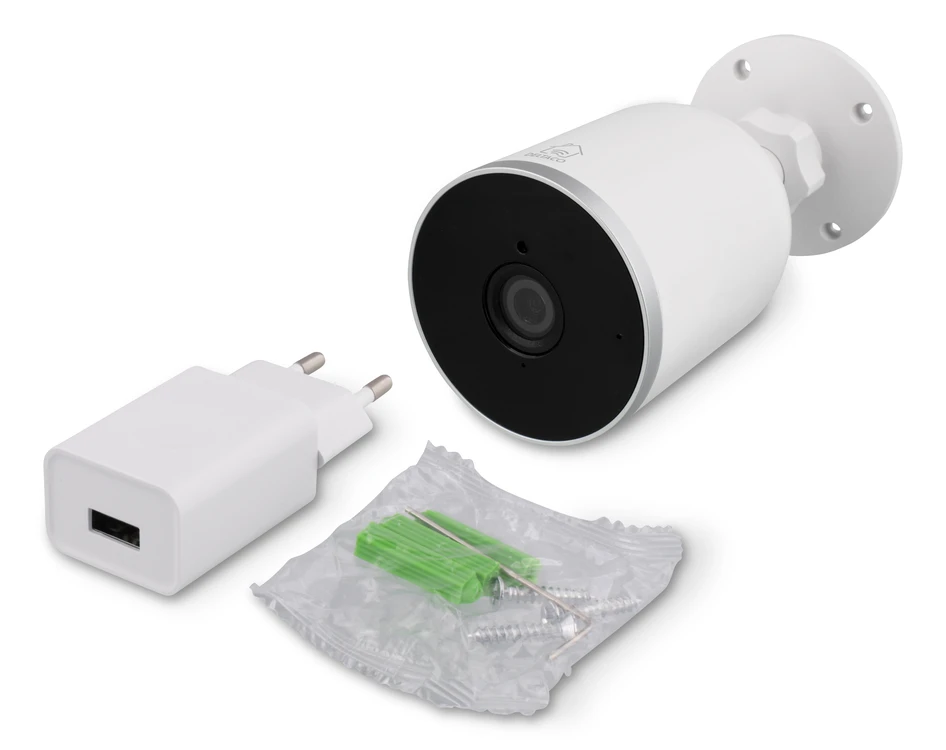 Smarta hem - IP-kamera för utomhusbruk - Vit