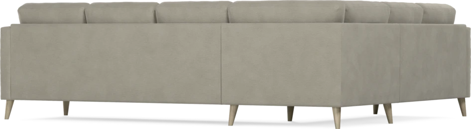 Eden - Hörnsoffa, 2+3-sits - Brun