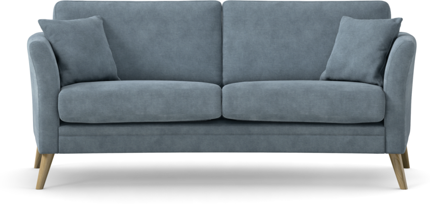 Eden - 2,5-sits soffa svängd - Blå