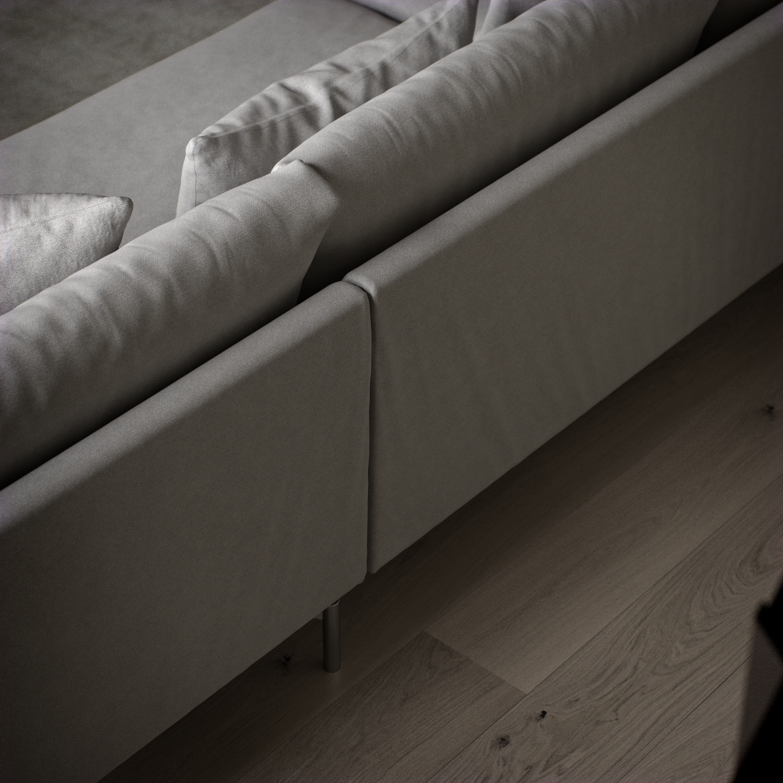 Harper - 3-sits soffa med divan höger - inspiration
