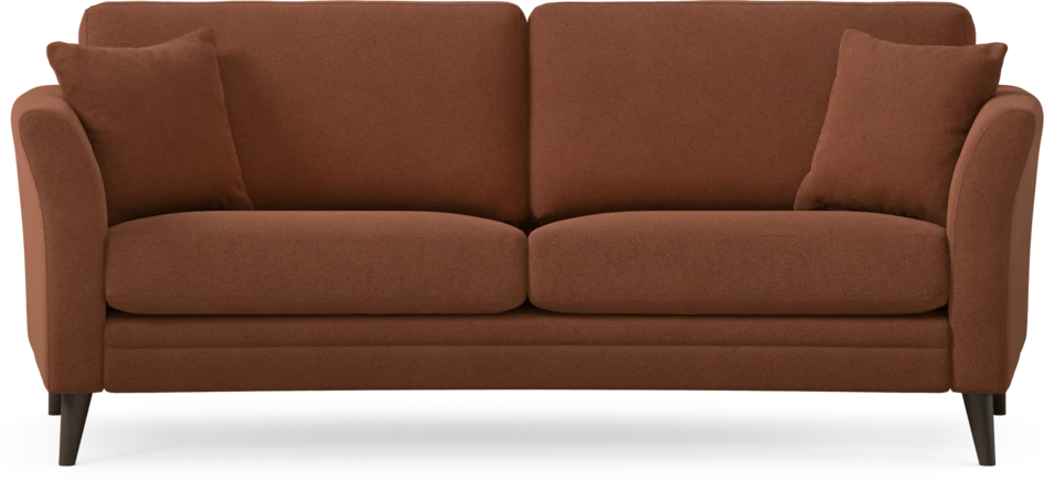 Eden - 2,5-sits soffa svängd - Orange