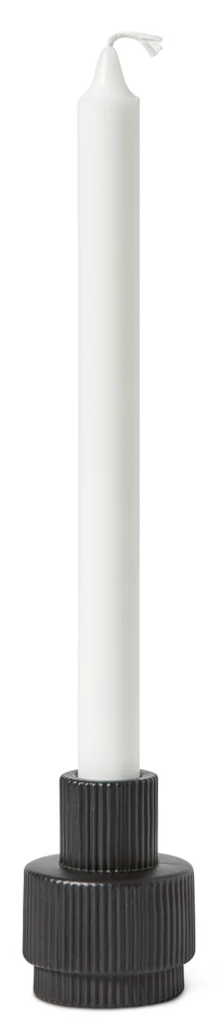 Tindra - Rustikljus, H 28 Ø 2,2 cm, brinntid 10 h - Vit