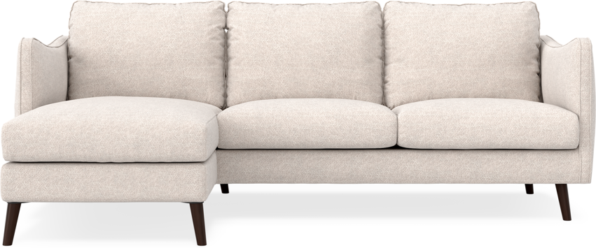 Madison - 2-sits soffa med schäslong vänster - Beige