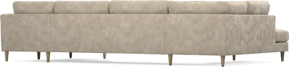 Bridge - 3-sits soffa med divan vänster och schäslong höger - Beige