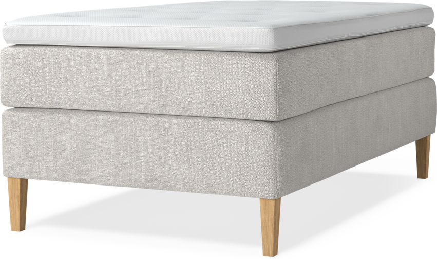 Delux Exclusive - Kontinentalsäng, enkelsäng 120 cm med bäddmadrass
