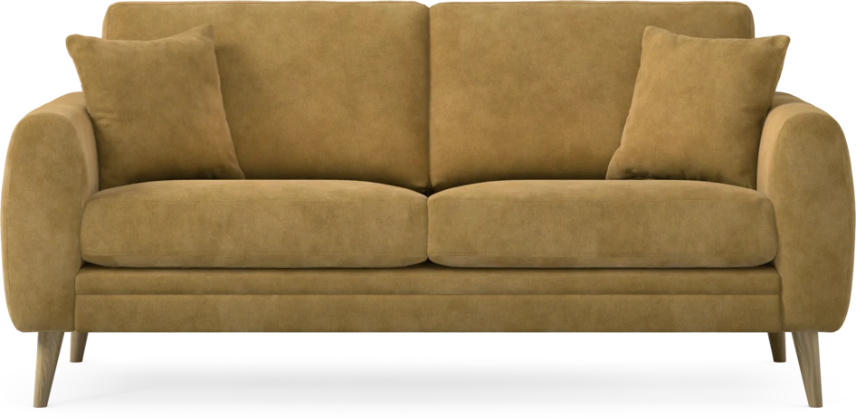 Eden - 2,5-sits soffa - Gul