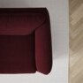 Madison Lux - 3-sits soffa med divan höger - Röd