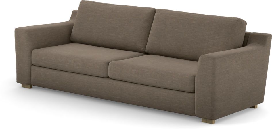 Friday - 3-sits soffa - Brun