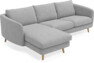 Madison Lux - 2-sits soffa med schäslong vänster - Grå